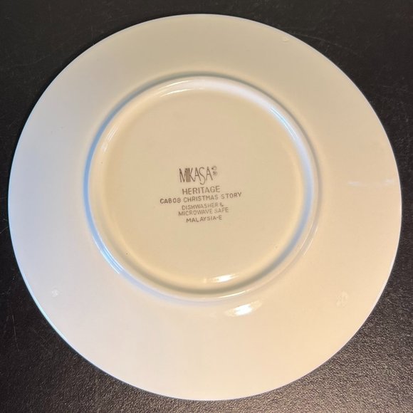 Mikasa Heritage “Christmas Story” Cup and Saucer Set ~ CAB 08 ~ Holiday Tree - Picture 6 of 8